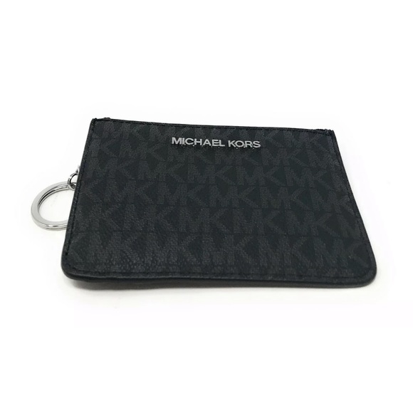 Michael Kors Jet Set Travel Small Leather Top Zip Coin Pouch With ID - Picture 6 of 16